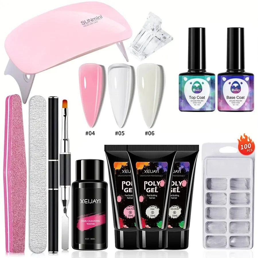 Credixs™| Polygel Nail Art Kit