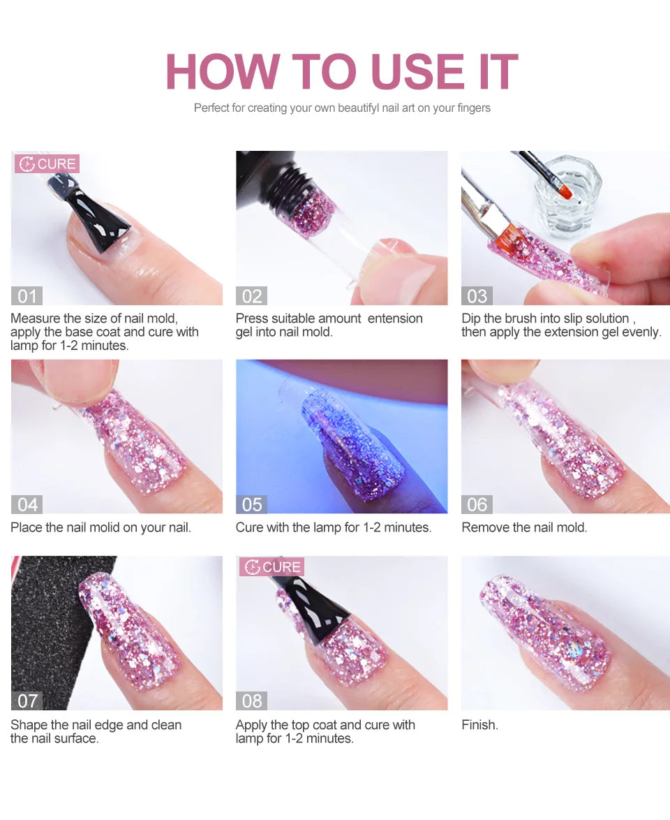 Credixs™| Polygel Nail Art Kit