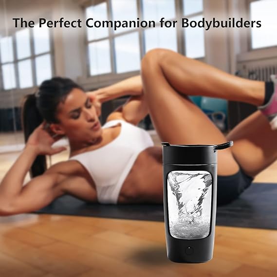 Electric Protein Shaker Bottle