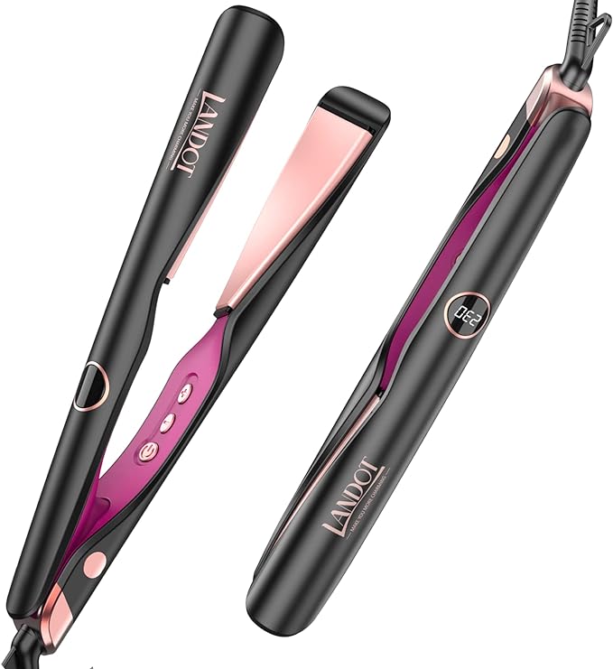 STRAIGHTENER AND CURLER 2 IN 1