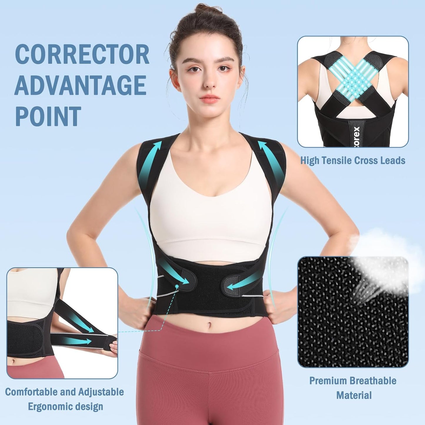 Smart Adjustable Posture Corrector