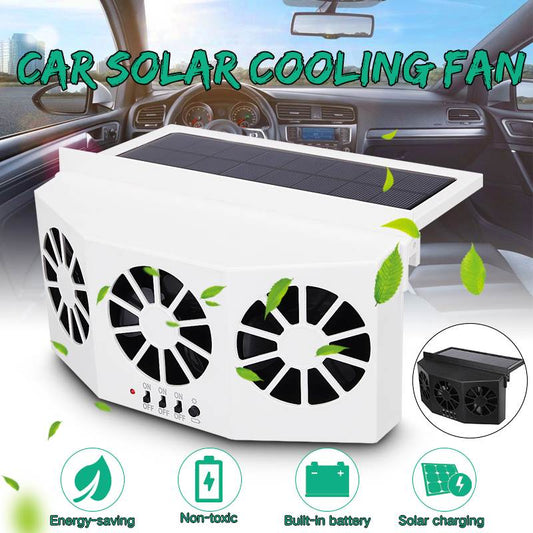 Car Solar Power Ventilation Fan