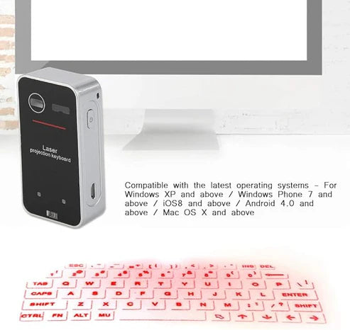 Laser Projection Bluetooth Virtual Keyboard