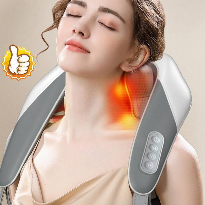 Neck shoulder back waist kneading massager